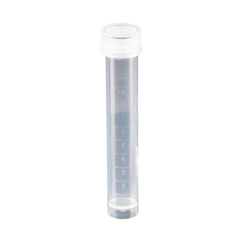 หลอดทดลองพลาสติกฝาเกลียวขนาด 10 มล. (Centrifuge / Freezing Tube)