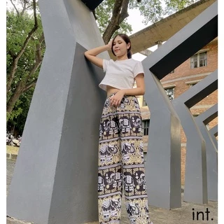 [งานไทย🇹🇭] กางเกงช้าง ขาปล่อย มี 2 กระเป๋า Elephant Pant 🐘 Free Size ใส่สบายไม่ร้อน