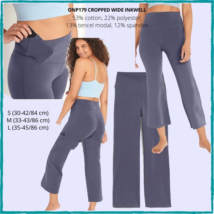 Old Navy 179 Cropped Wide กางเกงผู้หญิง