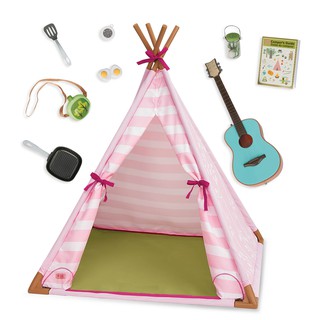 Our Generation Dolls ( OG Dolls ) ตุ๊กตาโอจี - Mini Suite Tent ชุดเต็นท์และอุปกรณ์แคมป์ปิ้งสำหรับตุ๊กตาโอจี