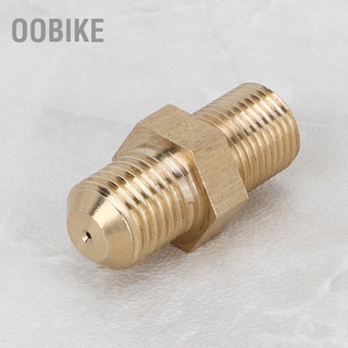 Oobike อะแดปเตอร์ป้อนน้ํามัน 4An พร้อมตัวจํากัดขนาด 1.0 มม. สําหรับตลับลูกปืนเทอร์โบ Gt28 Gt30 Gt35R