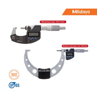 Mitutoyo ไมโครมิเตอร์ ดิจิตอล รุ่น 293 รุ่นส่งข้อมูลเข้า PC ได้ (0-300mm/0-12") - Digimatic Micrometer SERIES 293 IP65