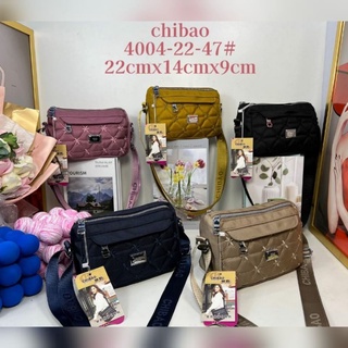 Chibao original กระเป๋าสะพายไหล่ ผ้าแคนวาส 40004-22