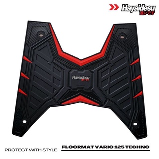 Hayaidesu Vario 125 Techno พรมปูพื้น อุปกรณ์เสริม สําหรับรถจักรยานยนต์