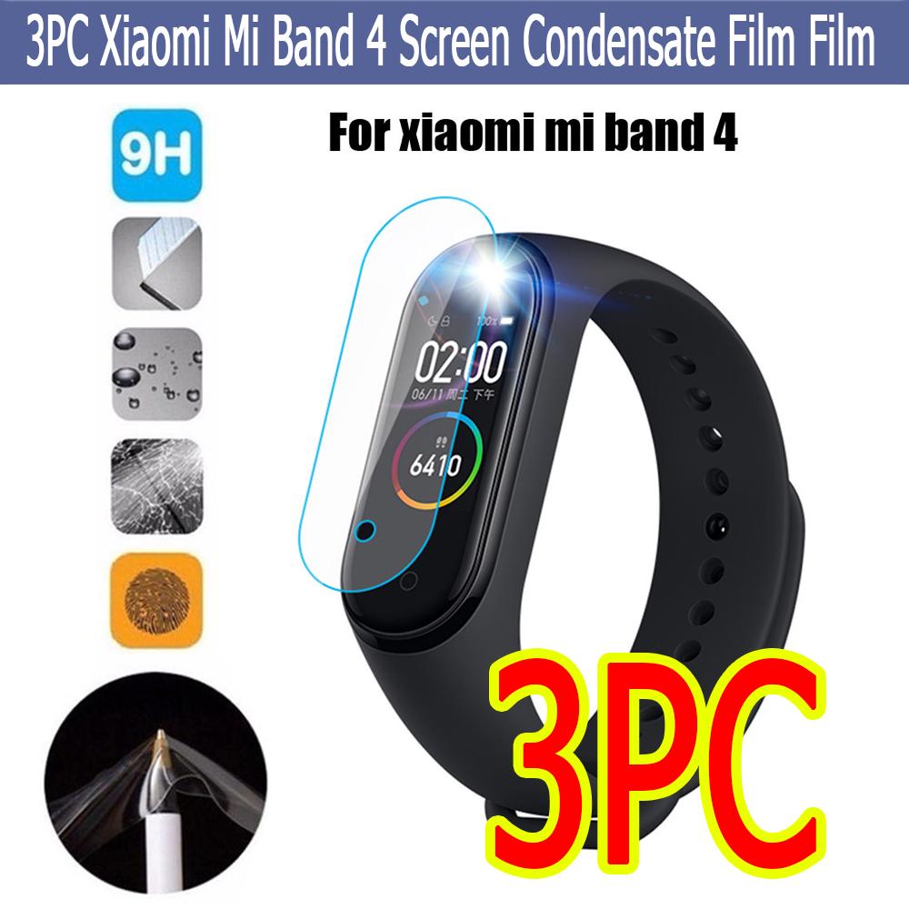 ฟิล์มกระจกนิรภัย 3 ชิ้นสำหรับ Xiaomi Mi Band 4