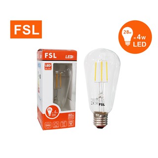 หลอดไส้เอดิสัน ขั้ว E27 FSL-ST21-4W