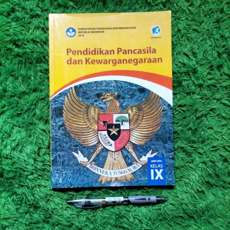 ORIGINAL PANCASILA และ CITIZENSHIP EDUCATION BOOK GRADE 9 SMP