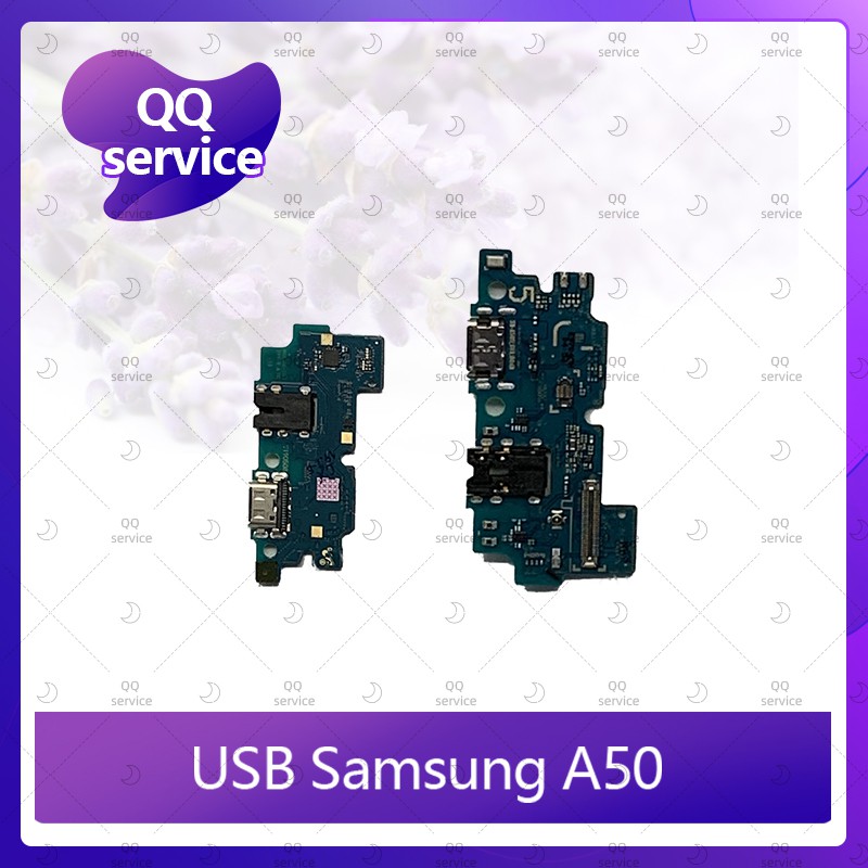 USB Samsung A50/A505 อะไหล่สายแพรตูดชาร์จ แพรก้นชาร์จ Charging Connector Port Flex Cable（ได้1ชิ้นค่ะ) QQ service