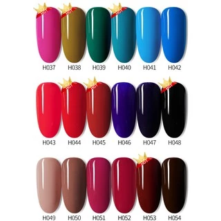 CHARZIEG ยาทาเล็บเจล สี H073-H090 สีเจลทาเล็บ Modelones ติดทนนาน เม็ดสีแน่น พร้อมส่ง!7.3ml