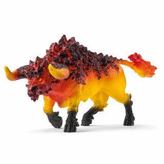 ฟิกเกอร์ Schleich Fire Bull Eldrador Creatures แบบพลาสติก 42493