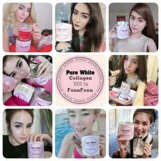 Pure white Collagen By Fonn Fonn ผลิตภัณฑ์เสริมอาหาร