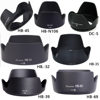 เลนส์ฮู้ดกล้อง สําหรับ Nikon HB-32 HB-35 HB-39 HB-45 HB-69 HB-N106 DCS-52