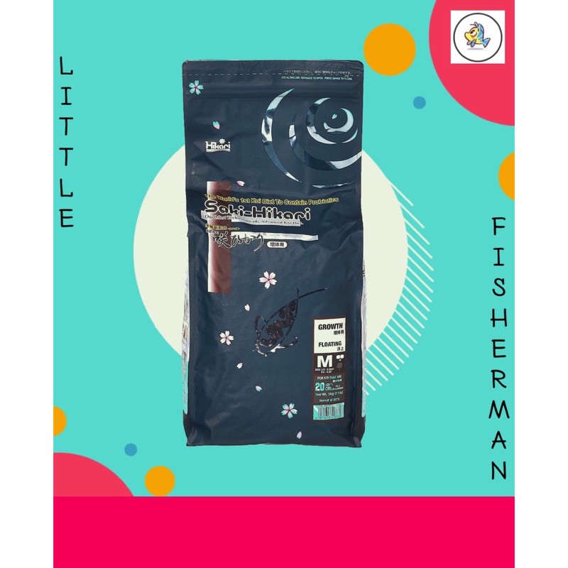 ''4DPETS ลด11%''Hikari Saki Growth 5kg. อาหารปลาคราฟ ฮิคาริ ซากิ สูตรเร่งโต เม็ดลอย