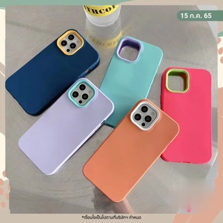 เคสประกบสีพื้นมาใหม่ เคสซิลิโคน สำหรับรุ่น 14/14PRO 14 PROMAX 13/13PRO  #028