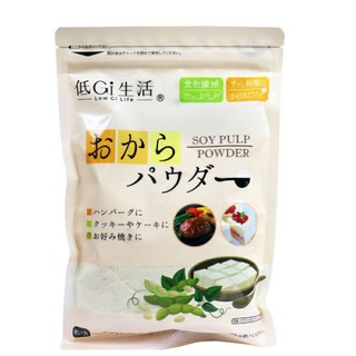 okara powder soy pulp powder 200g. (bbf.4.2024)แป้งทำขนม แป้งทำอาหาร ดีต่อสุขภาพ