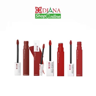 Maybelline Super Stay Matteink Lip Color 14สี