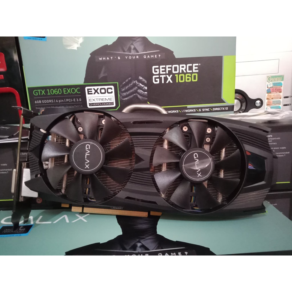 パーツ GALAX GTX 1060 OC 6GB GDDR5/6 pin/PCI-E 3.0