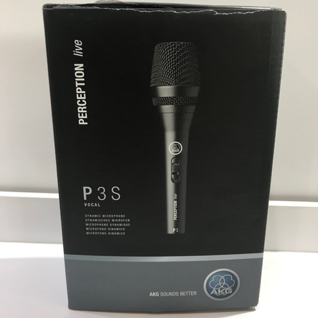 ไมค์สาย AKG:PERCEPTION live P3S📌📌🎤🎤คุณภาพเสียงดีเยี่ยม