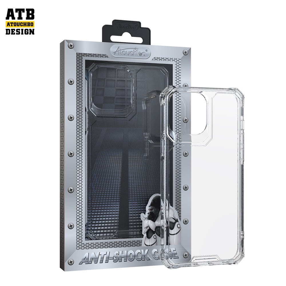 Atouchbo V.2 เคสใสกันกระแทก 14Promax 14Pro 14Plus 14 13Promax 13Pro 13 12Promax 12Pro/12 11Promax 11 Xsmax-7Plus