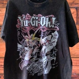 Yugioh เสื้อยืด โอเวอร์ไซซ์ พิมพ์ลายการ์ตูนอนิเมะญี่ปุ่น โอเวอร์ไซซ์ สําหรับผู้ชาย และผู้หญิง