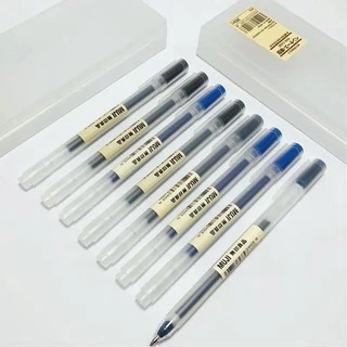 Muji ปากกาหมึกเจล 100% และไส้ปากกา