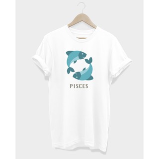 เสื้อยืด 12 ราศี Pisces (ราศีมีน)