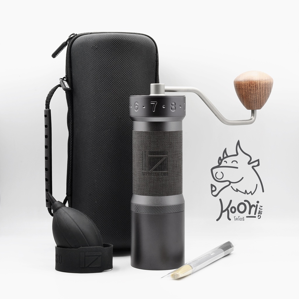 [Official Shop] 1ZPresso Dark Edition K-Max Coffee Grinder เครื่องบดกาแฟ เครื่องบดกาแฟมือหมุน ** ประ