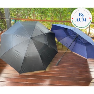 ร่มกอล์ฟ 2 ชั้น กันแสงUV Golf Umbrella ร่มขนาดใหญ่  รุ่น Premium สำหรับกันน้ำ  พร้อมปลอกมีสายสะพาย