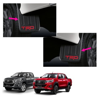 บังโคลนหลัง ซ้าย-ขวา สีดำ แดง 2 ชิ้น ของแท้ สำหรับ โตโยต้า Toyota ไฮลักซ์ Hilux รีโว่ Revo ร็อคโค่ Rocco ปี 2015 2019