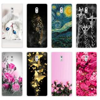 tpu เคสโทรศัพท์ซิลิโคนลายการ์ตูน nokia 3 . 1