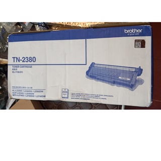 Brother TN-2380 ตลับหมึกโทนเนอร์ สีดำ Black งานแท้ toner cartridgeใช้ได้กับเครื่อง Brother HL-L2320D Brother HL-L2360D