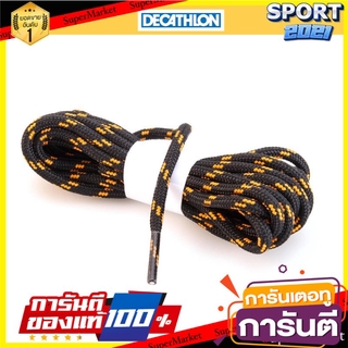 เชือกรองเท้าเดินป่าแบบกลม (สีดำ/ส้ม) Round trekking laces (black / orange)