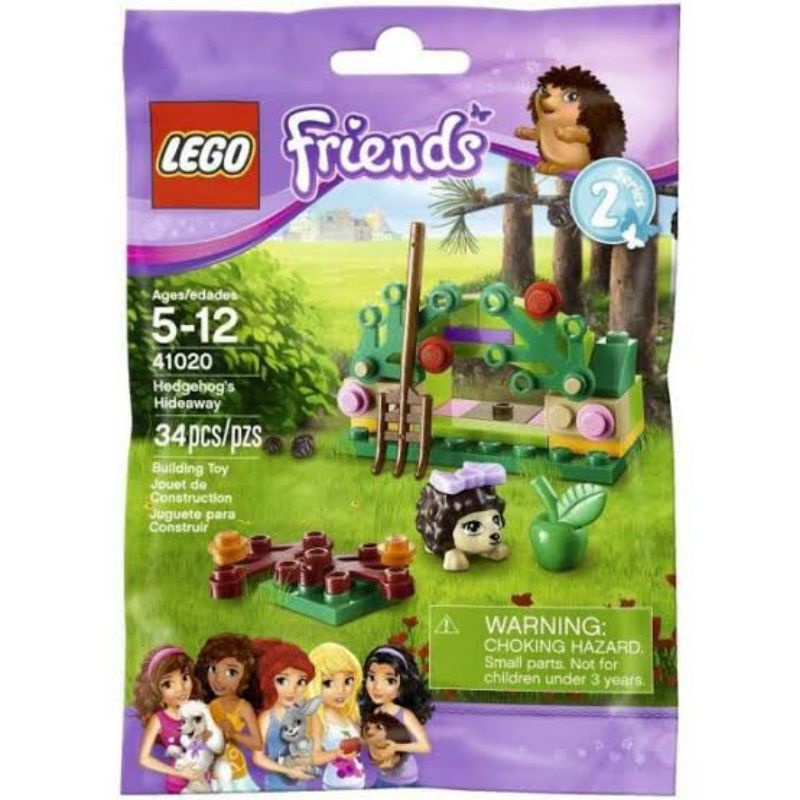 เลโก้​ Lego Friends 41020 Hedgehog's Hideaway, 41022 Bunny's Hutch
