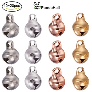 CHARMS Pandahall จี้กระดิ่งสแตนเลส 304 ขนาด 11X8 X 8 มม . 10 ~ 20 ชิ้น