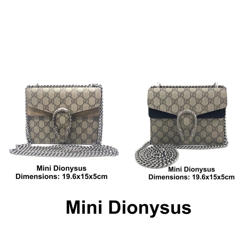 Gucci mini dionysus กระเป๋า กุชชี่ ของแท้ ส่งฟรีEMS⚡️ทุกรายการ