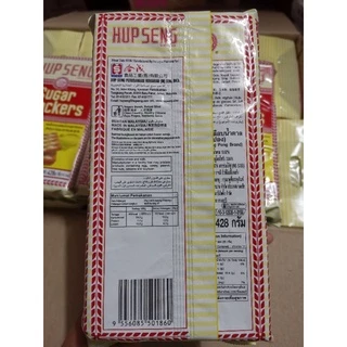 ถูก‼️ขนมฮับเส็ง ขนมปังกรอบ 428 กรัมรสดั้งเดิม Hup Seng ครีมแครกเกอร์ตราปิงปอง และฮับเส็งขนมปังกรอบรสเคลือบน้ำตาล