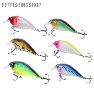 [ffffishingshop] เหยื่อตกปลาพลาสติกจําลอง 4ชิ้น