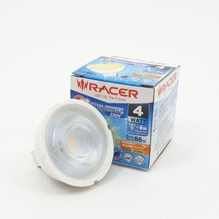 หลอด LED RACER MR16 4 วัตต์ DAYLIGHT/WARM WHITE GU5.3 220V