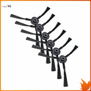 แปรงทำความสะอาด แปรงด้านข้าง (3 ขวา + 3 ซ้าย) สำหรับ Ilife A4 A6 A4S V3S V3L V3S Pro V5 V50 V5S V5S 