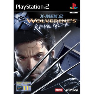X-Men 2: Wolverines Revenge แผ่นเกมส์ps2 เกมเพล2 เกมplay2 แนวต่อสู้เอ็กเม็นส์
