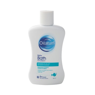 Oilatum Baby Bath Emollient 150ml ออยลาตุ้ม ผลิตภัณฑ์ผสมน้ำอาบ สูตรอ่อนโยน สำหรับผิวแพ้ง่าย ผิวแห้งมาก