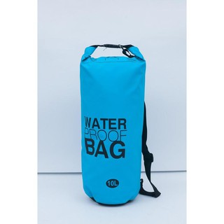 Waterproof Bag กระเป๋ากันน้ำ สีฟ้า ขนาดความจุ 10 ลิตร