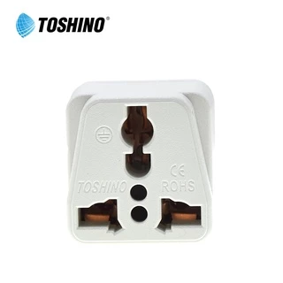 ปลั๊กไฟ Adapter Toshino รุ่น PS-18E อุปกรณ์ต่อพ่วง, Conversion ปลั๊กแปลง 3 ขา เต้ารับปลั๊กไฟ