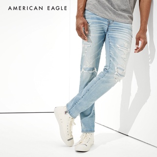 American Eagle AirFlex 360 Patched Slim Jean กางเกง ยีนส์ ผู้ชาย สลิม (MSL 011-5964-396)