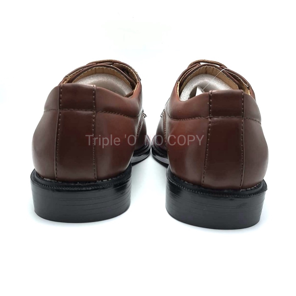 CSBและ Alando  รองเท้าลูกเสือ สีน้ำตาล  ไซส์ 39-45
