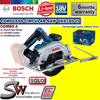 COMBO DEAL Bosch GKS185 Cordless Circular Saw ,**SOLO or BATTERY & CHARGER SET GKS 185 GKS 185-LI