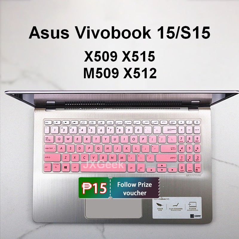 ฝาครอบแป้นพิมพ์ Asus VivoBook 15 S15 X509J X515M X515E M509DA M515DA X509M X512J X509 X512F X512UF X