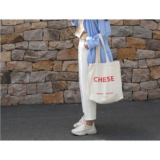 krapaorao กระเป๋า Cheese tote bagรหัส 093