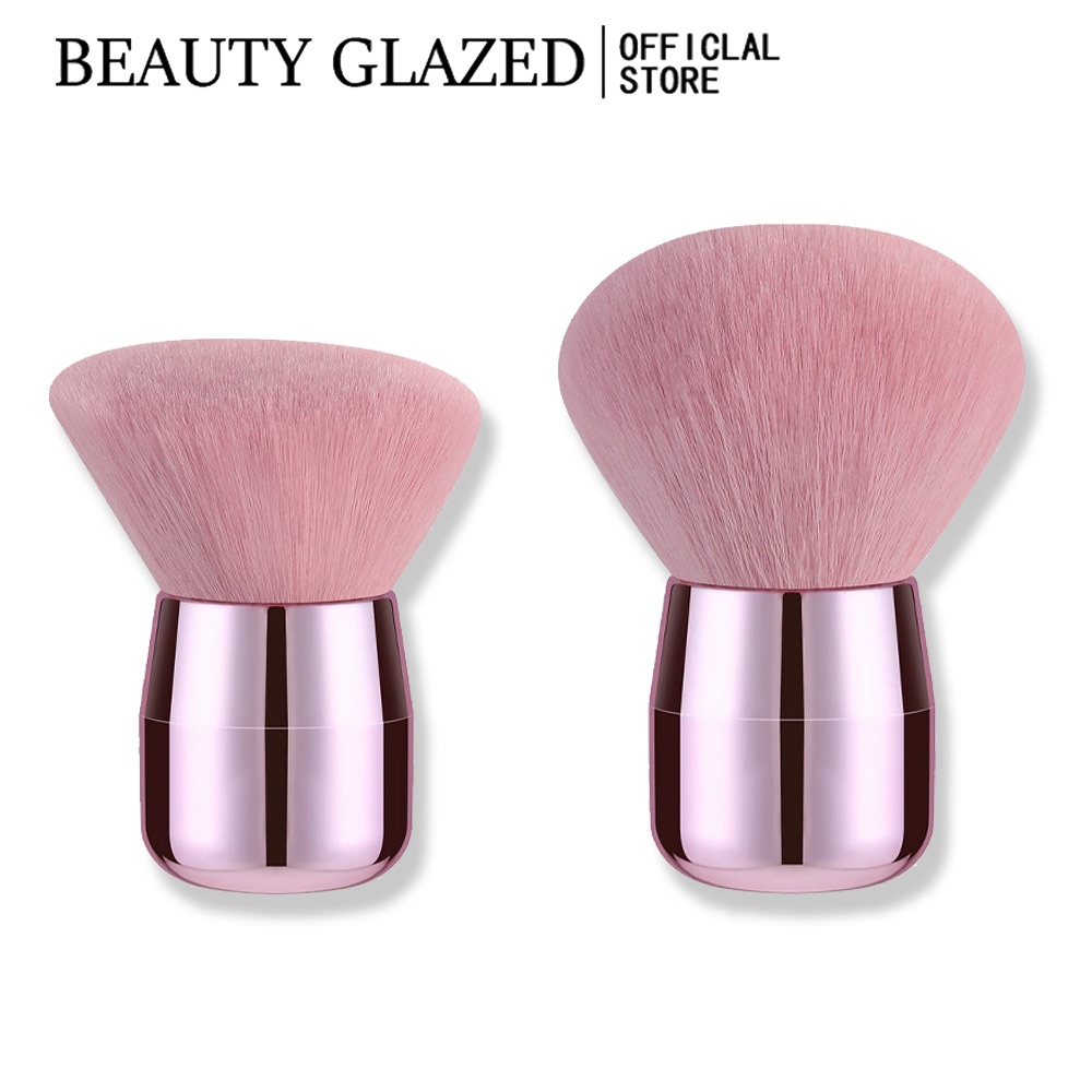 BEAUTY GLAZED แปรงแต่งหน้า ใช้ปัดแก้ม สีชมพู อุปกรณ์แต่งหน้า (1 ชิ้น)