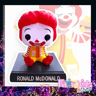 💥พร้อมส่ง🇹🇭ตุ๊กตาหัวสปริง Ronald Mcdonald 10cm.สินค้ามีกล่อง ตุ๊กตาวางมือถือ แต่งโต๊ะทำงาน สีสดมากๆ สะสมเป็นของขวัญได้นะ